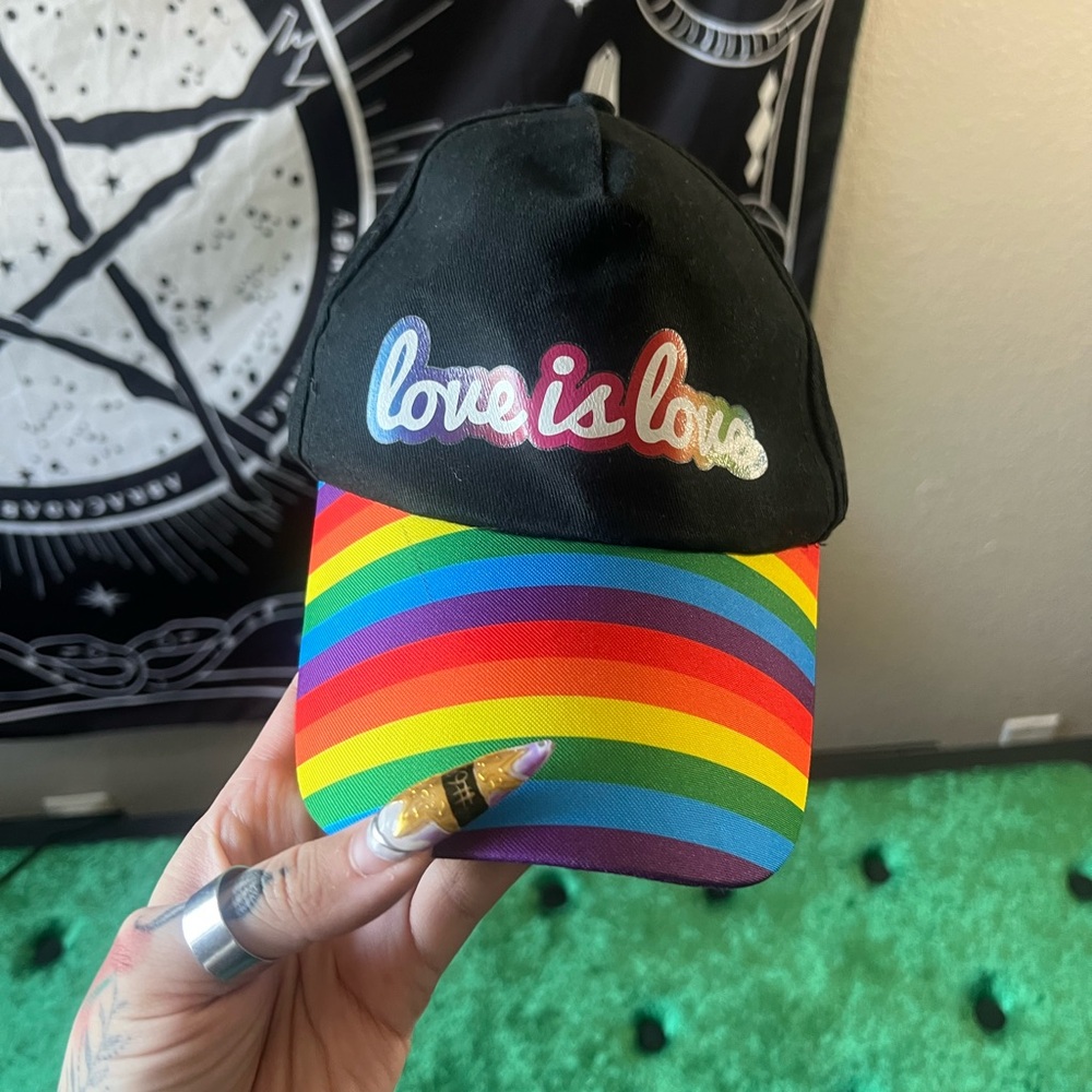 Love is Love Rainbow Cap